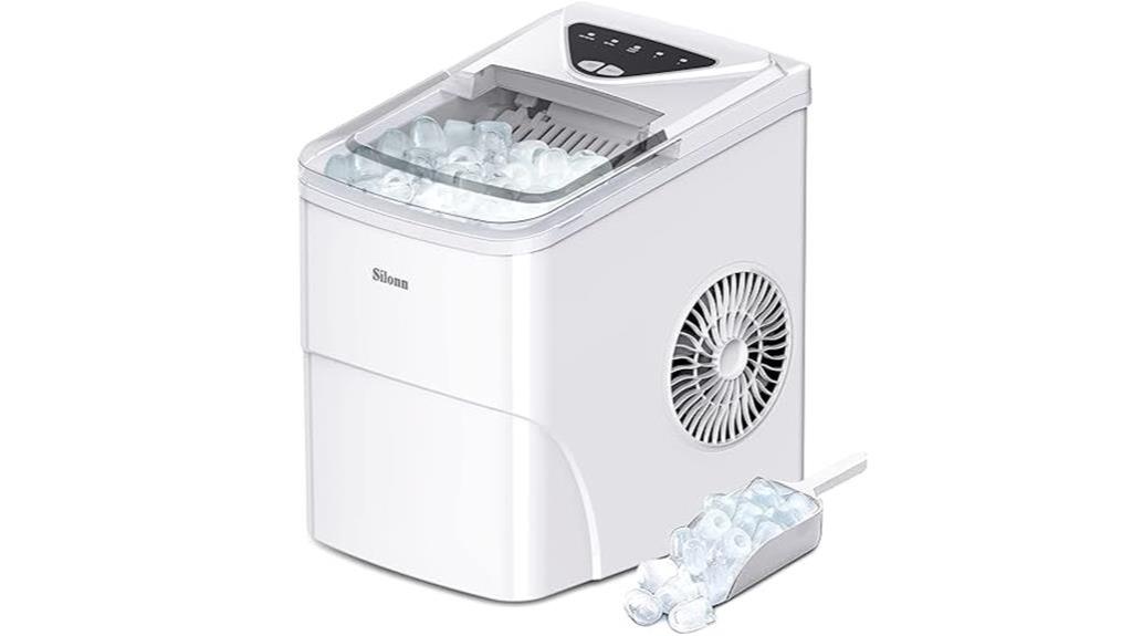 efficient self cleaning ice maker